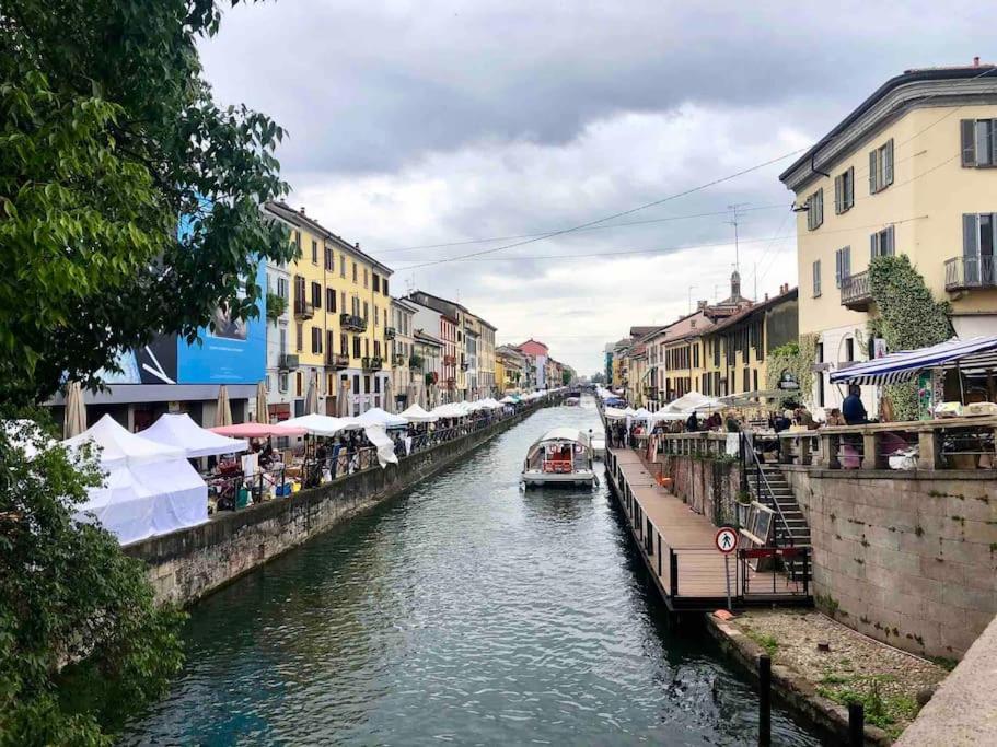 Cozy Loft Navigli, Close To Duomo And Bocconi - Italy Flat Vacation มิลาน ภายนอก รูปภาพ